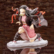 Load image into Gallery viewer, 15cm Anime Figurine Demon Slayer Kimetsu no Yaiba Kamado Nezuko Figure PVC Model toys Japan Comic character Change face Nezuko
