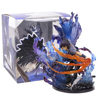 Load image into Gallery viewer, 25cm Naruto Shippuden Uchiha Sasuke / Uchiha Itachi Susanoo Kizuna Relation Statue PVC Figure Toy Collection Model