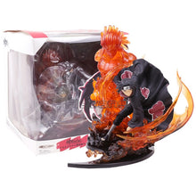 Load image into Gallery viewer, 25cm Naruto Shippuden Uchiha Sasuke / Uchiha Itachi Susanoo Kizuna Relation Statue PVC Figure Toy Collection Model