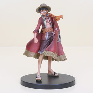 Anime One Piece Figure 15th Edition Luffy Action Figure Model Toys