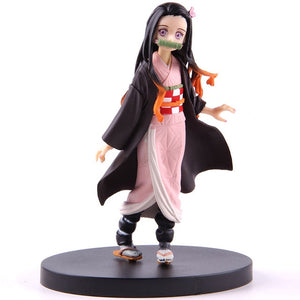 Demon Slayer Kimetsu no Yaiba anime Figure Nezuko Kamado Action Figure Model toys