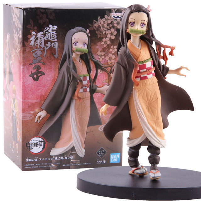 Demon Slayer Kimetsu No Yaiba Nezuko Kamado Color 2 Figure Action PVC Collectible Model Toy