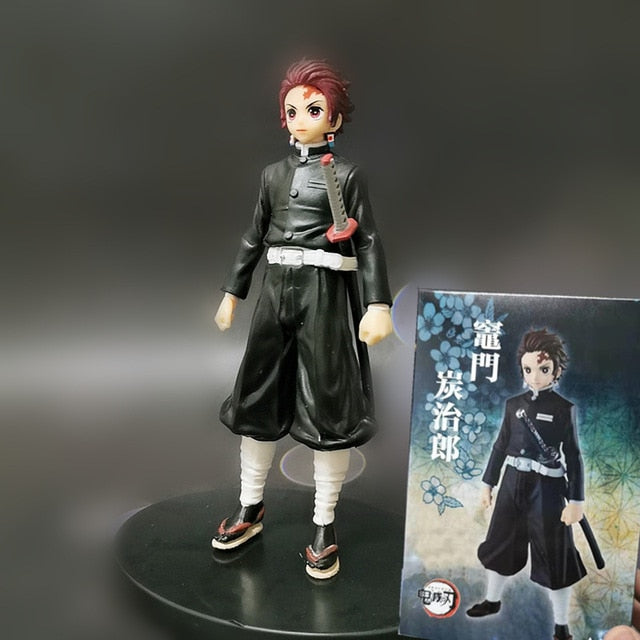 Demon Slayer Kimetsu no Yaiba anime Figure Tanjiro Kamado Action Figure Model toys