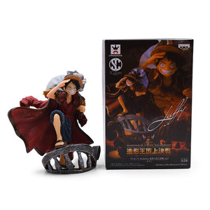 Anime One Piece Luffy PVC Action Figure Collectible Model Christmas Gift Toy