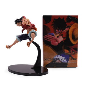 Anime One Piece Luffy PVC Action Figure Collectible Model Christmas Gift Toy