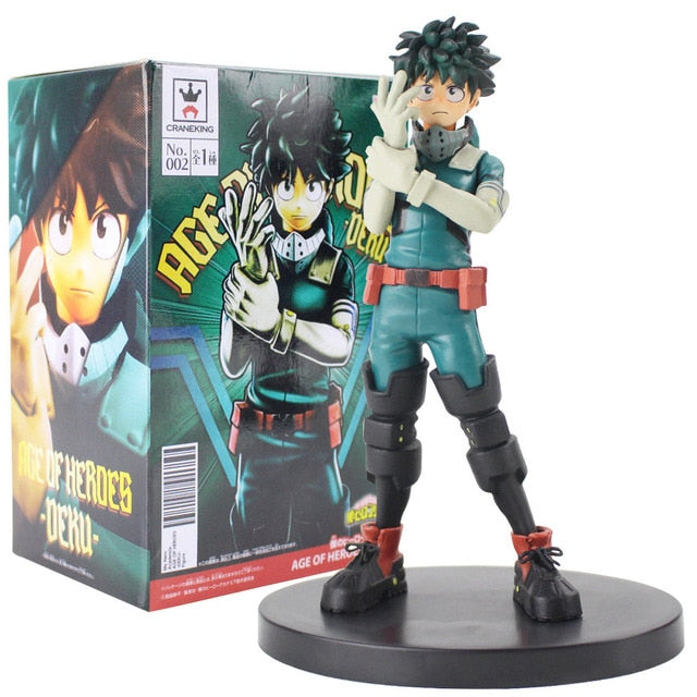 16cm My Hero Academia Midoriya Izuku Action Figure Age of Heroes Deku Anime Model Toys